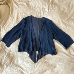 🔴Soft surroundings 100% silk Cardigan